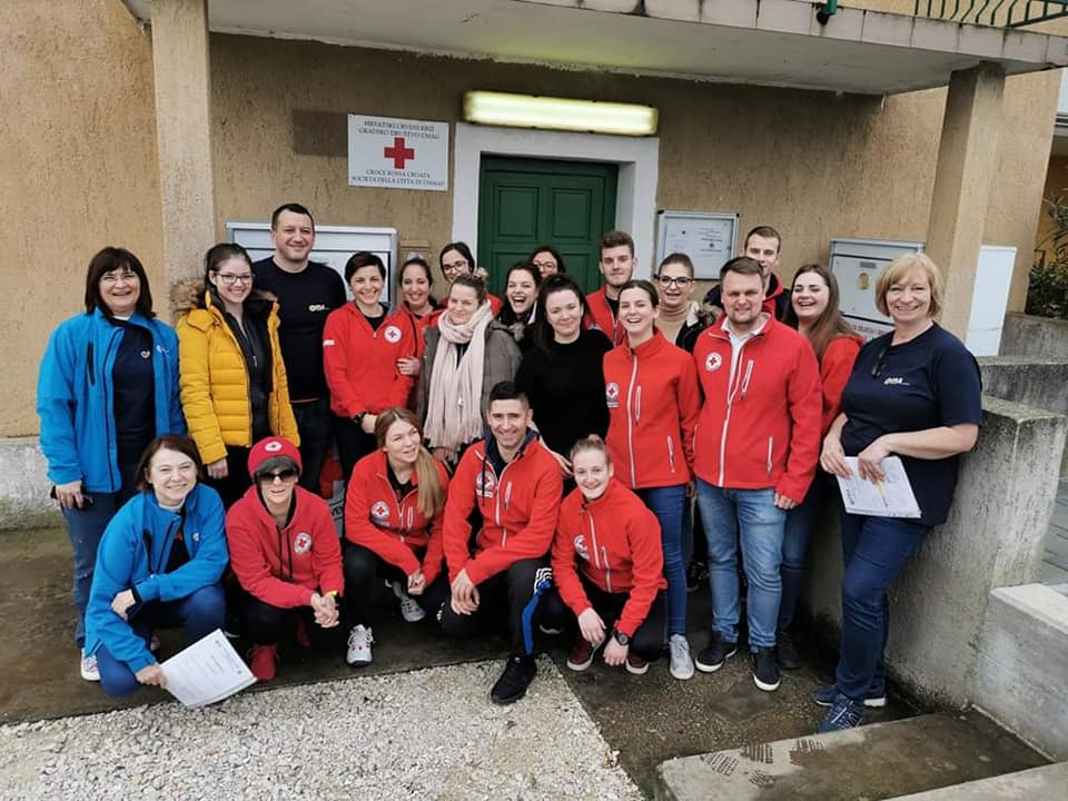 Međunarodna licenca za izvanbolničko zbrinjavanje ozlijeđenih za volontere i djelatnike Crvenog križa Buj&scaron;tine