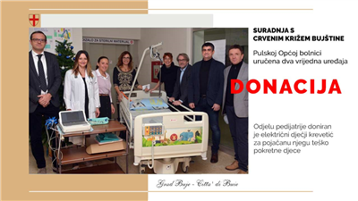 Zahvaljujući humanitarnoj akciji na području Buja, OB Pula uručena dva vrijedna uređaja, &hellip;