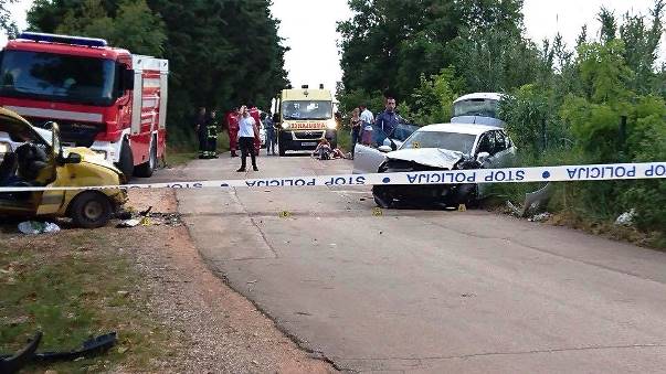 &Scaron;estero ozlijeđenih u prometnoj nesreći u Umagu