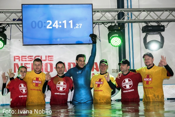 Guinness ponovo u Hrvatskoj: Prestao disati na 24 minute i 11 sekundi za djecu koja žive s autizmom