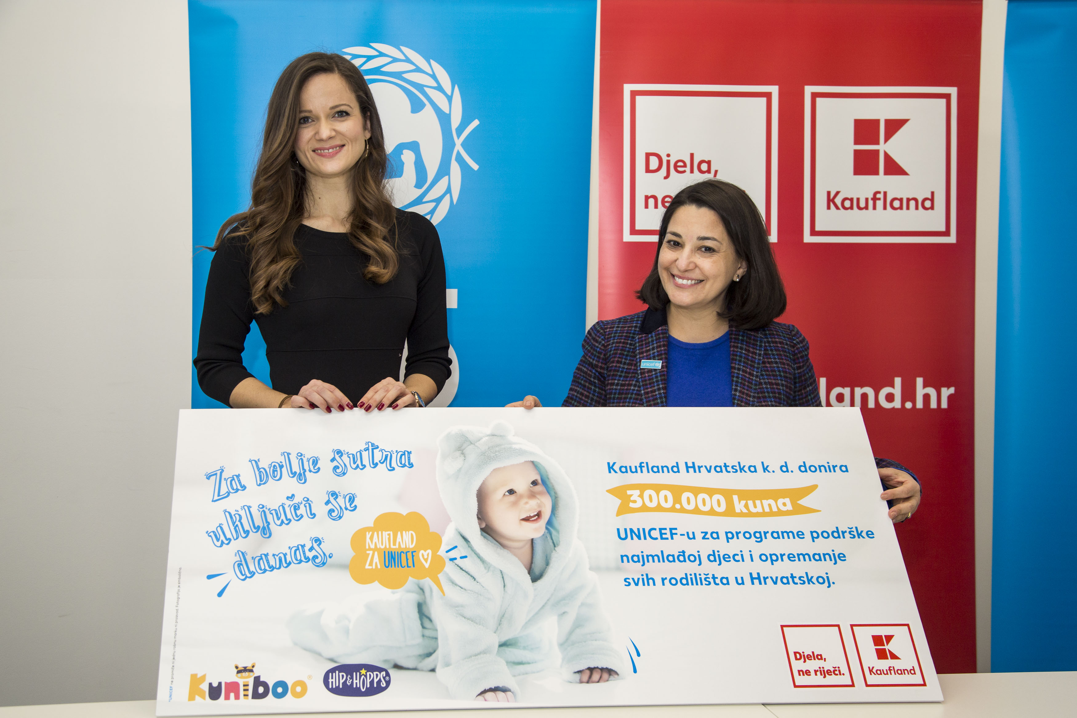 Kaufland donirao UNICEF-u 300.000 kuna čime će se nabaviti i dio opreme za rodili&scaron;te u Puli