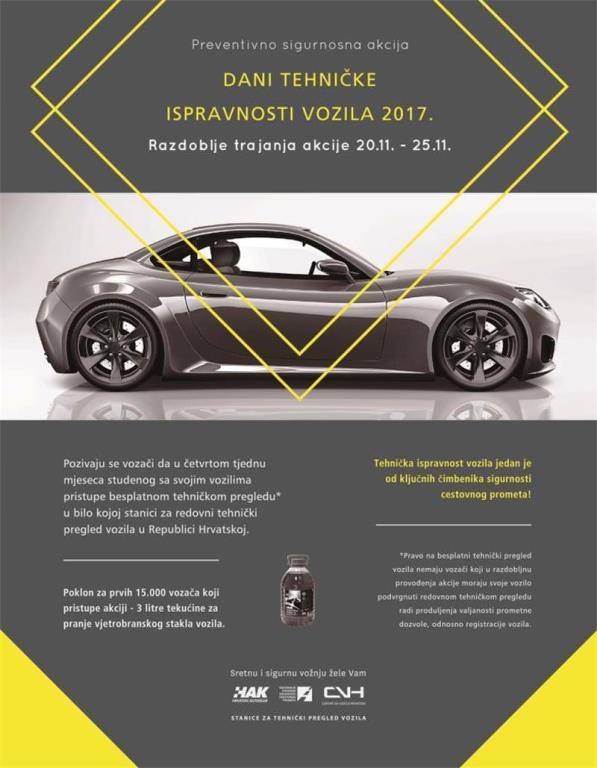 Dani tehničke ispravnosti vozila 2017.