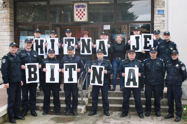 ''Hitna je bitna'' i umaškoj i pulskoj policiji
