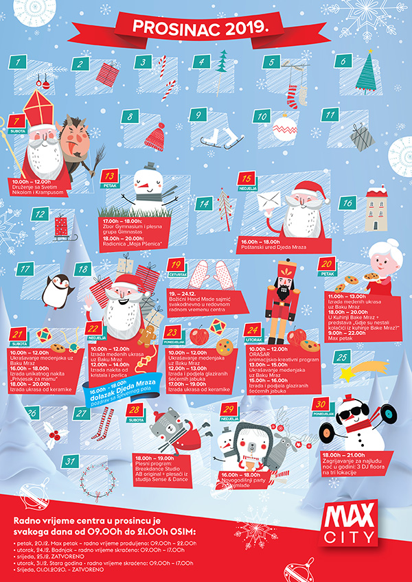 U susret 2020. uz Max City i vesele programe!