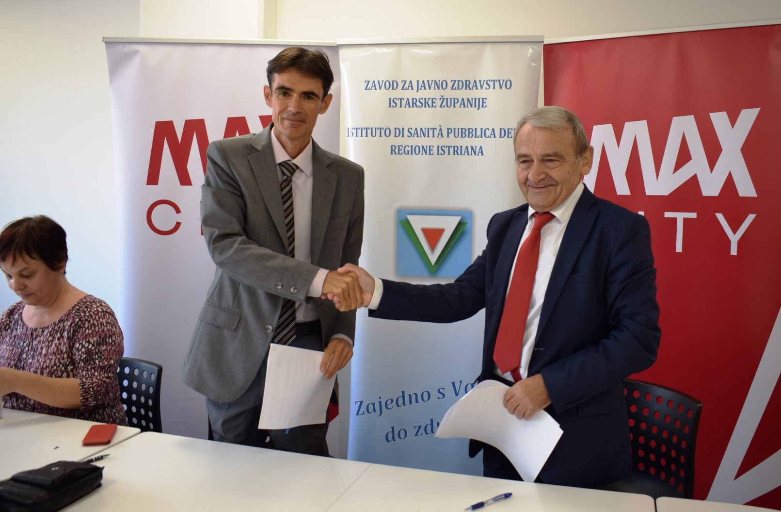 Potpisan sporazum o suradnji trgovačkog centra Max City i Zavoda za javno zdravstvo Istarske županije