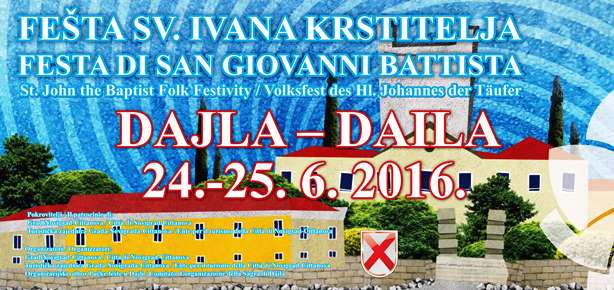 Fe&scaron;ta svetog Ivana Krstitelja u Dajli