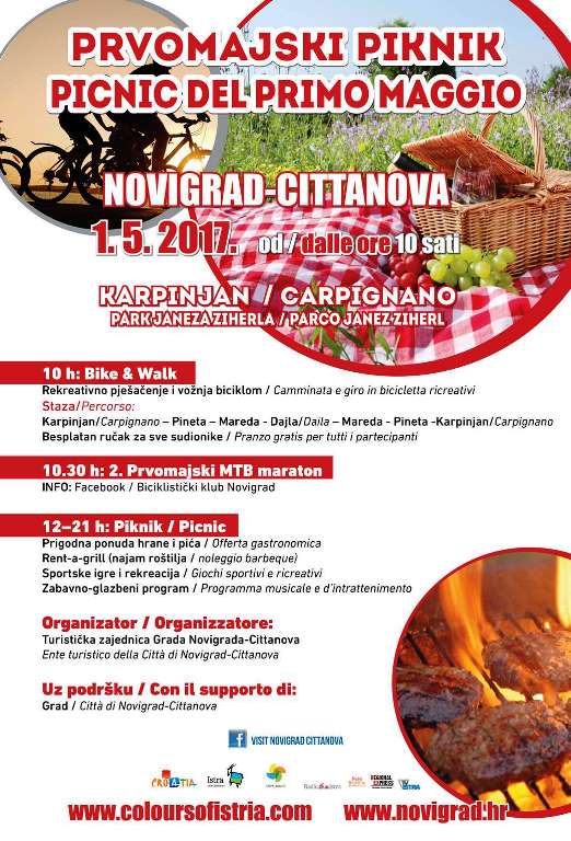 Prvomajski piknik u Novigradu