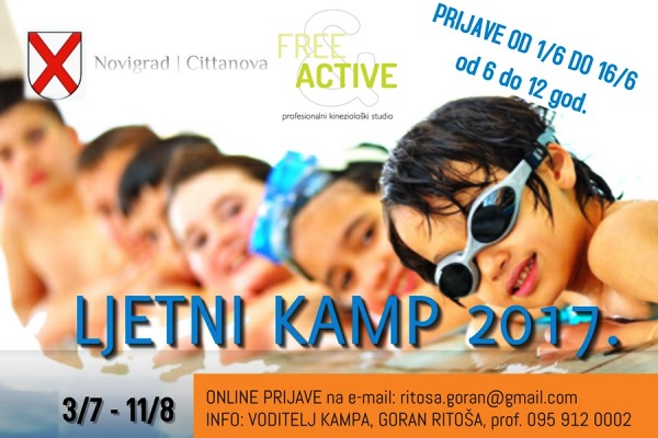 Otvorene su prijave za prvi novigradski Dječji ljetni kamp