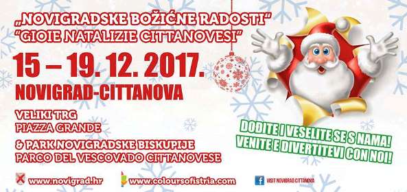 Novigradske božićne radosti - Božićni sajam u &scaron;atoru, koncerti i adventska gastro-ponuda u parku