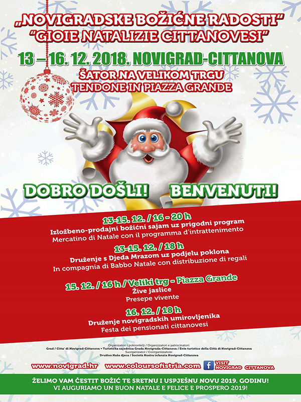 Božićni sajam &ldquo;Novigradske božićne radosti&rdquo;