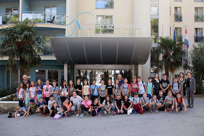 Učenici iz O&Scaron;-SE Rivarela i Talijanske O&Scaron; Novigrad posjetili poluotok Pelje&scaron;ac