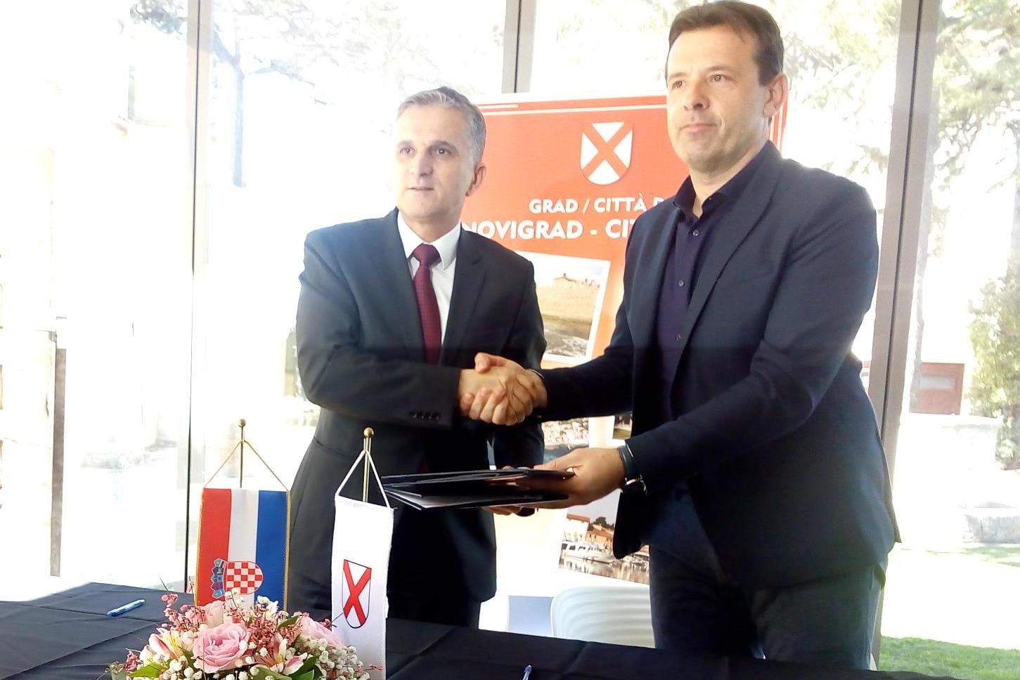 Ministar Marić i gradonačelnik Milos potpisali Ugovor o darovanju zemlji&scaron;ta za pro&scaron;irenje radne zone Vidal