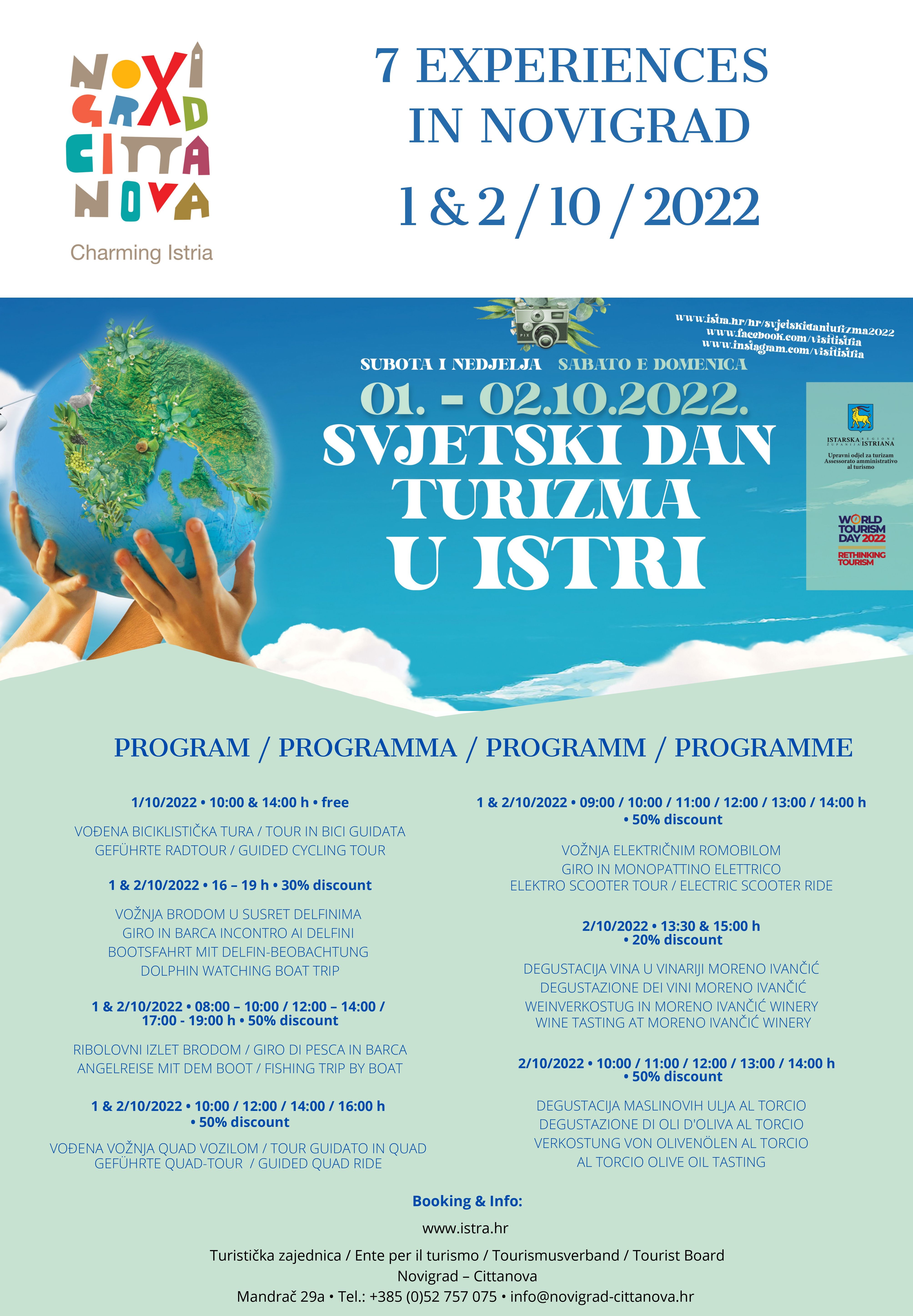 SVJETSKI DAN TURIZMA 2022