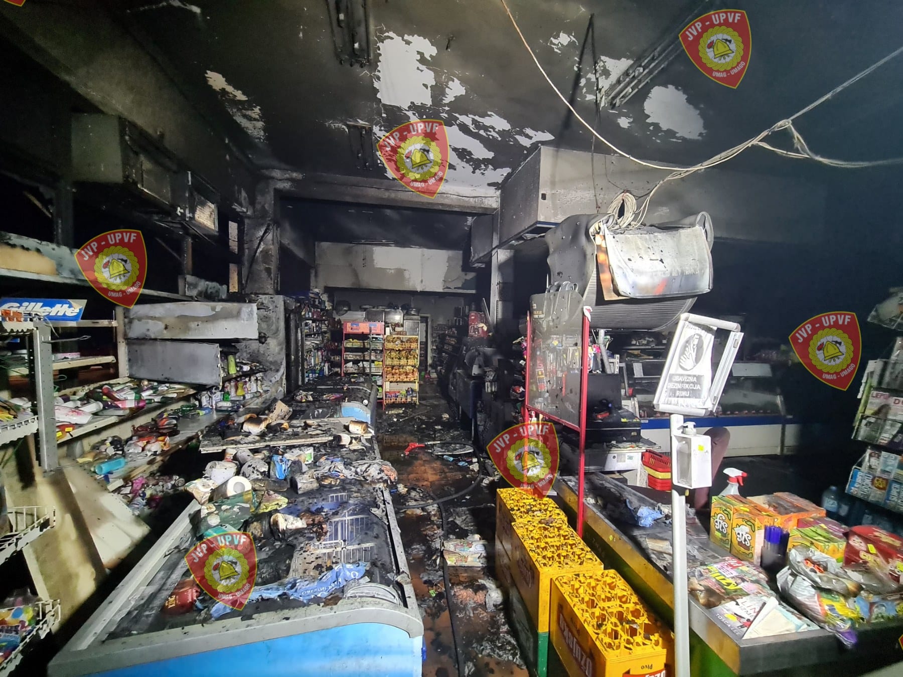 požar marketa Novigrad (1)