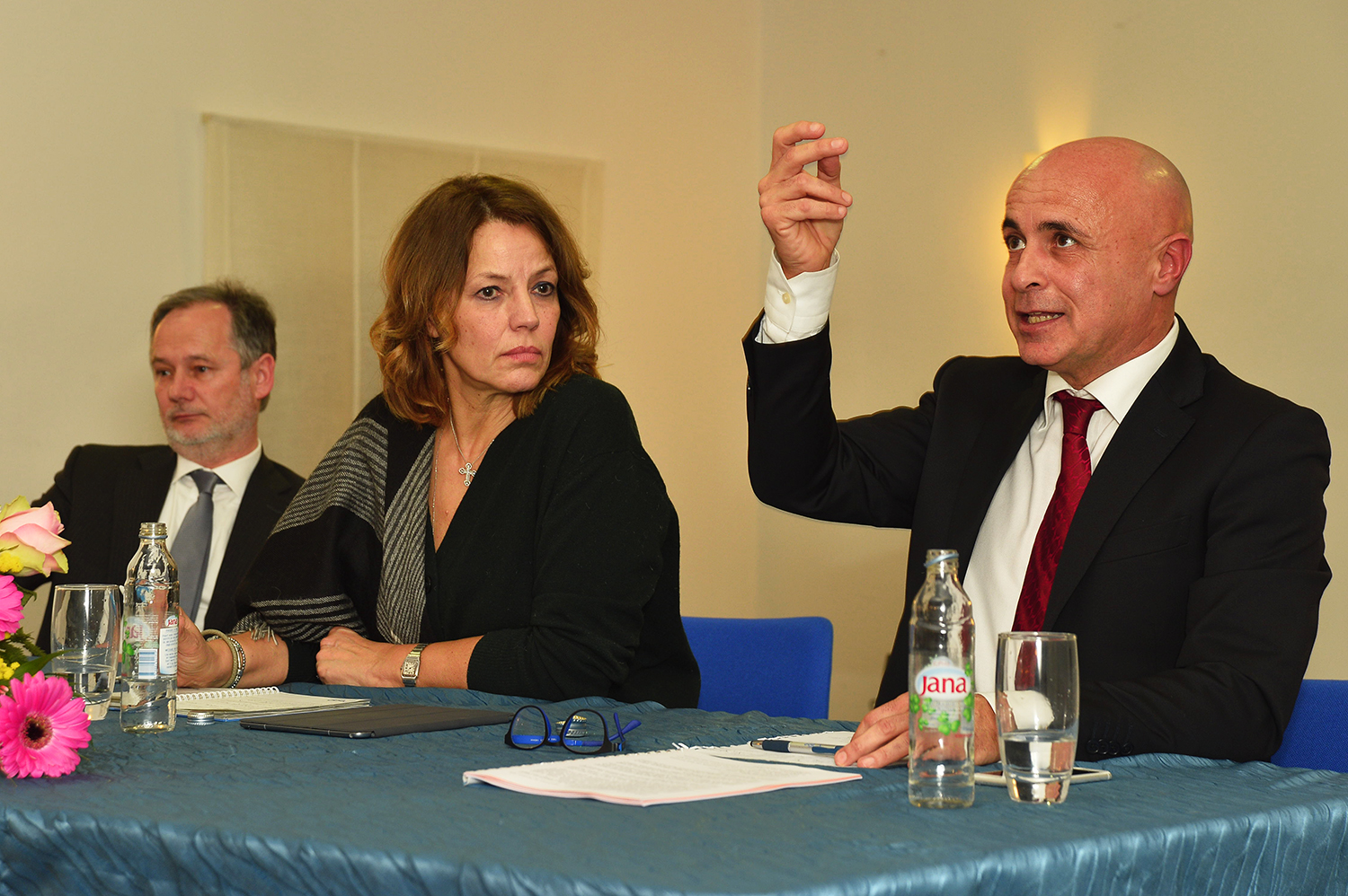 Maurizio Tremul, Elisabetta Gardini, Alessandro Zehentner.