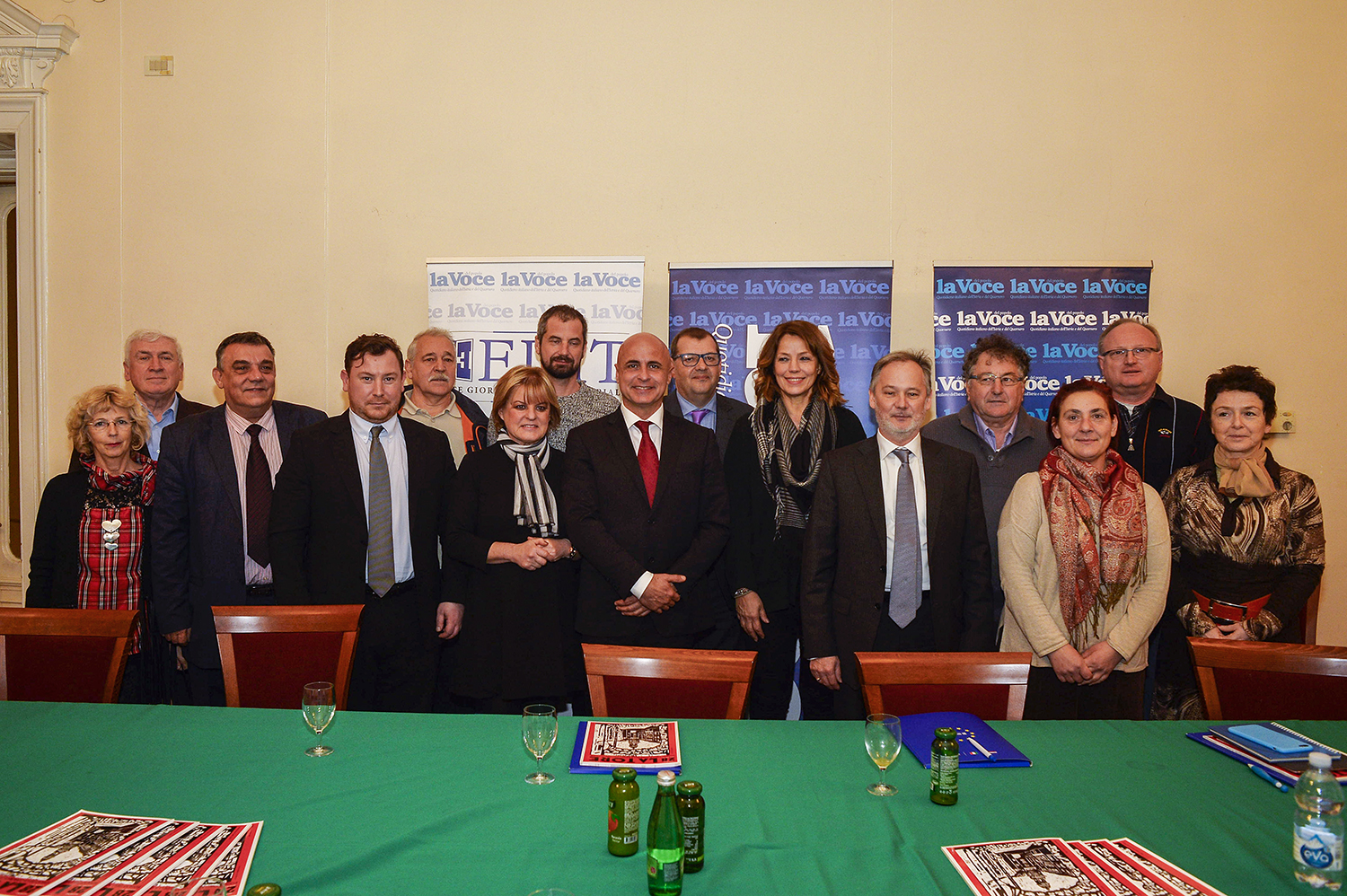 Alessandro Zehentnr,Elisabetta Gardini, Maurizio Tremul con Orietta Mariot, Marin Corva