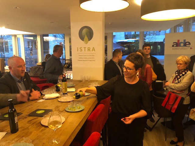 Istarsko maslinovo ulje  predstavljeno u Bruxellesu