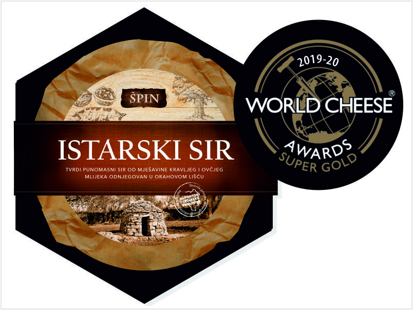 Super zlato, zlato, srebro i tri bronce istarskim sirevima na natjecanju World cheese awards