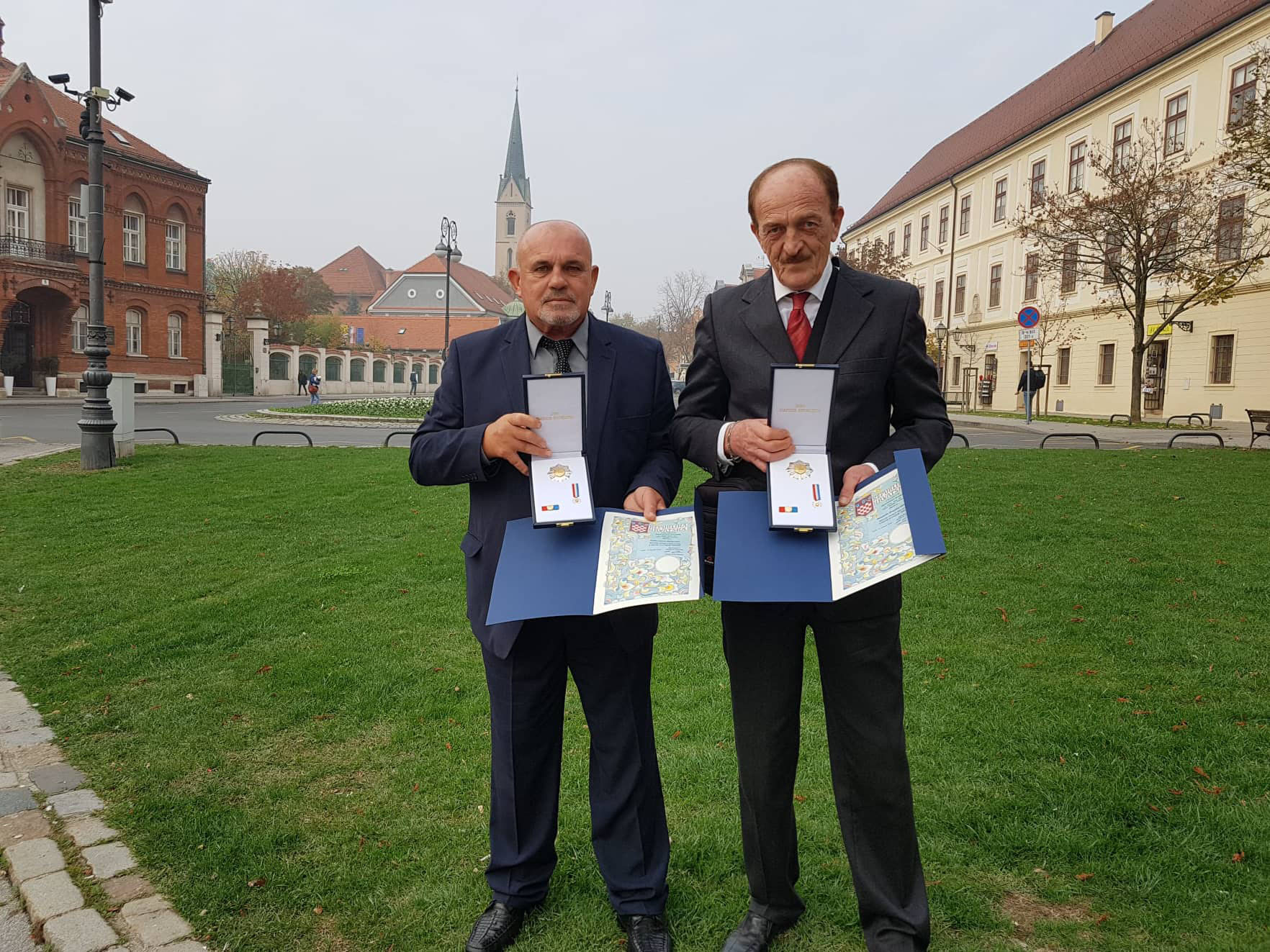 Predsjednica Republike Hrvatske odlikovala Dragutina Kraljića i Borisa Matkovića iz Umaga