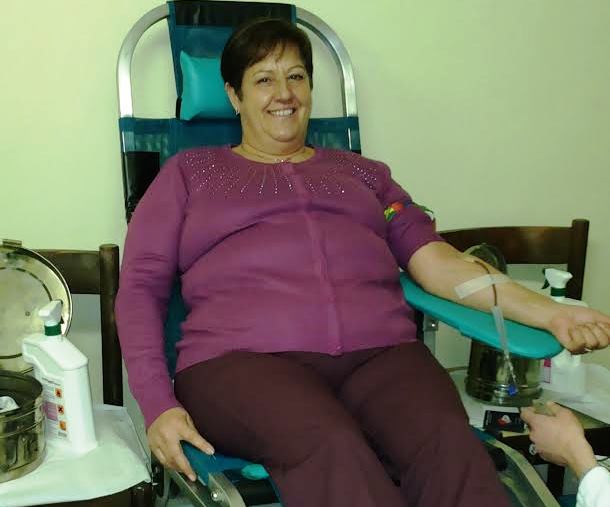 Održana akcija darivanja krvi u Umagu, Boris Matković krv dao jubilarnih 100 puta, NerinaMlinarić 55 puta