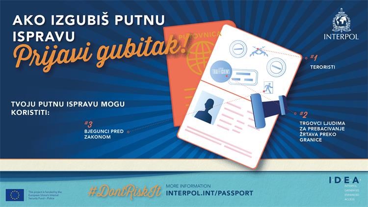 Policija građanima upućuje važne obavijesti vezane uz putne isprave Policija građanima upućuje važne obavijesti vezane uz putne isprave