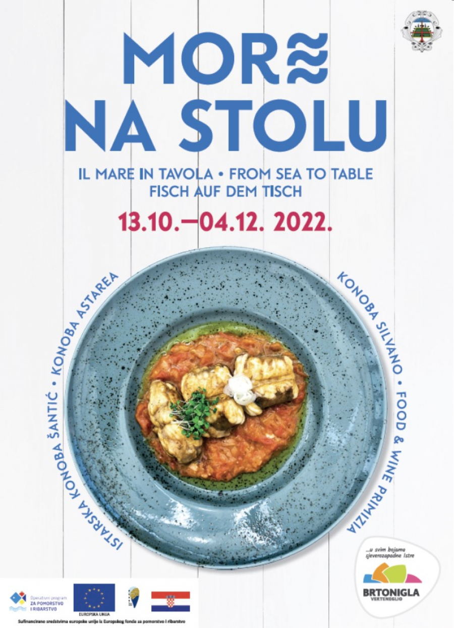 Brtonigla - more na stolu - gastro event