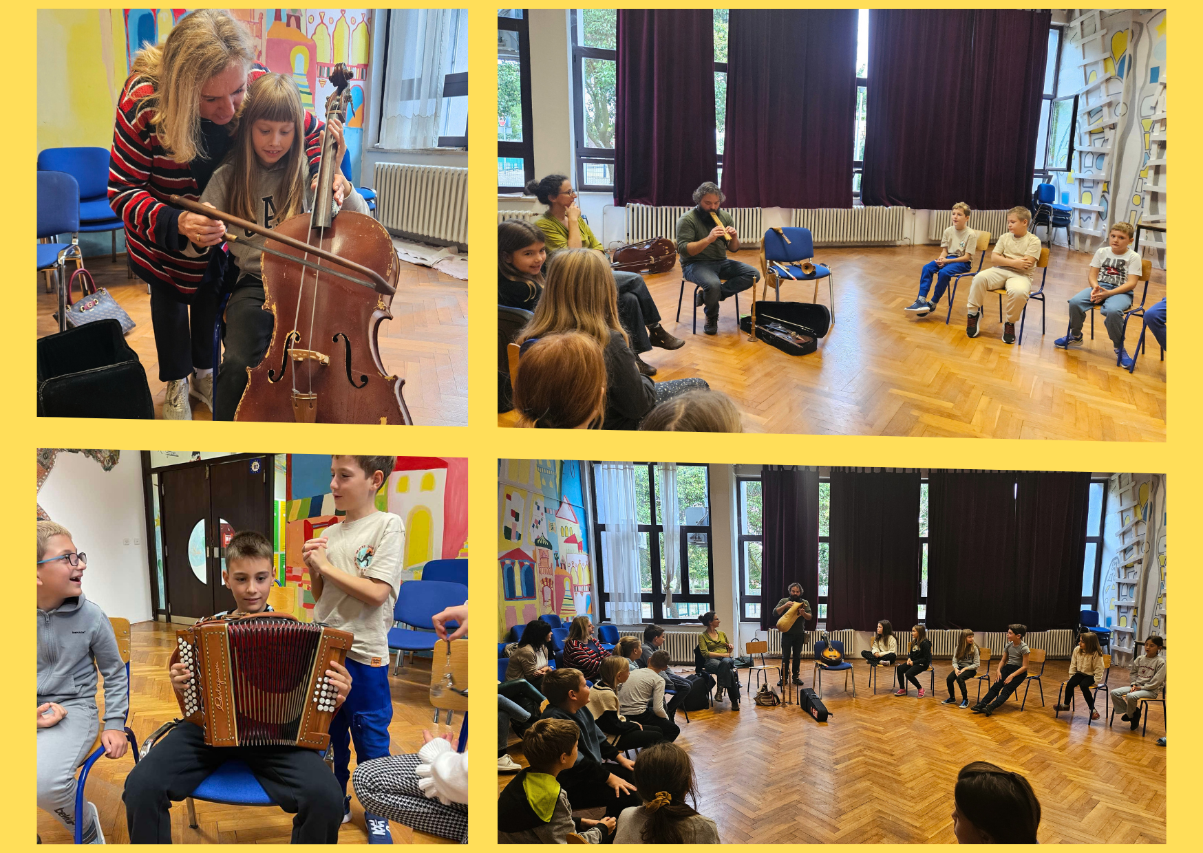 Dječji tjedan u O&Scaron; Rivarela Glazbena radionica