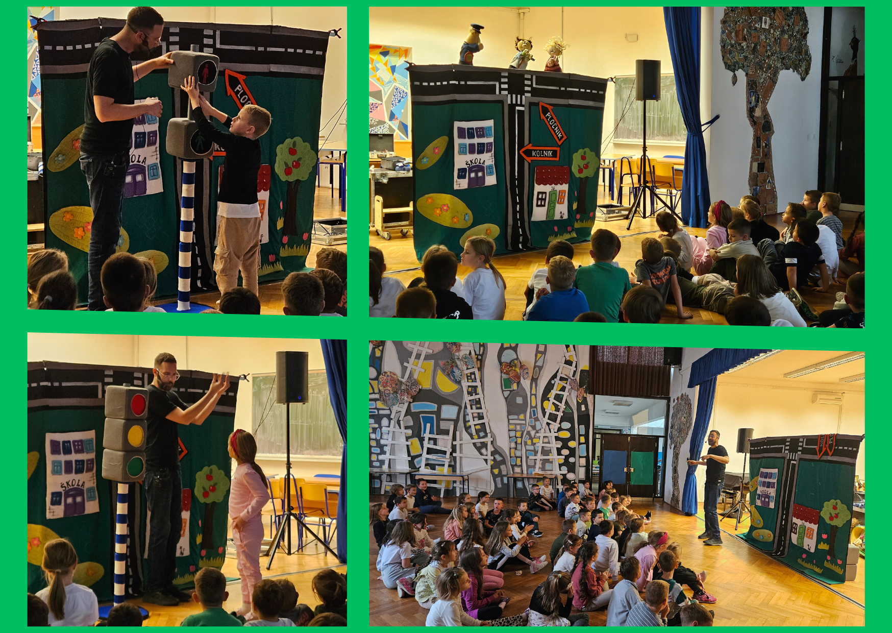 Dječji tjedan u O&Scaron; Rivarela Prometna priča