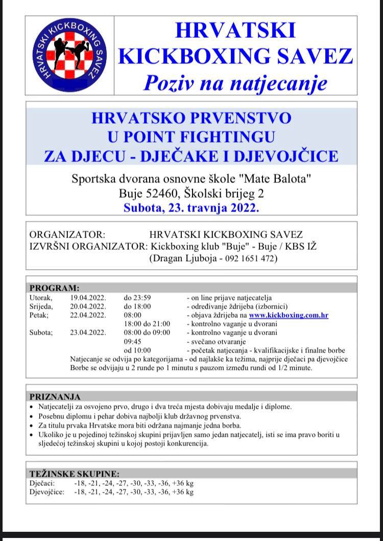 kickboxing natjecanje