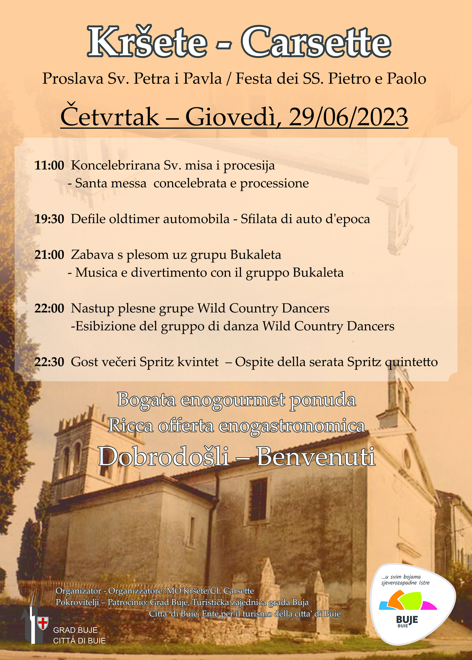 Kr&scaron;ete 2023 program