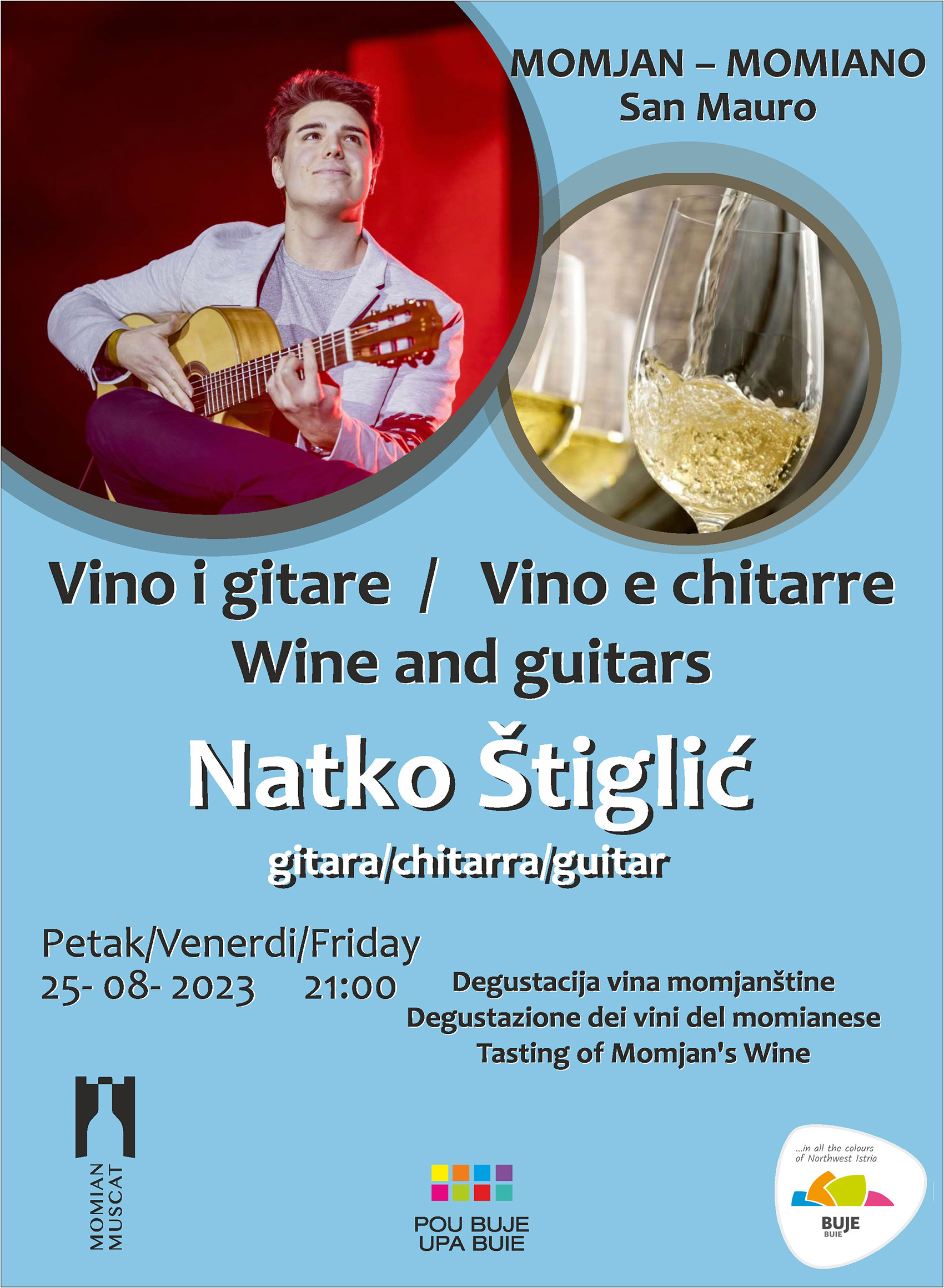 Vino i gitare 2023 Momjan