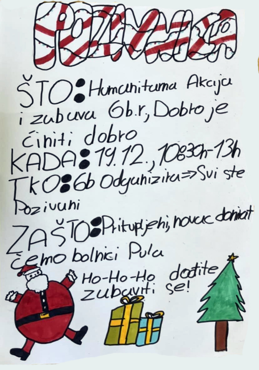 Plakat HR BUJE &Scaron;KOLA