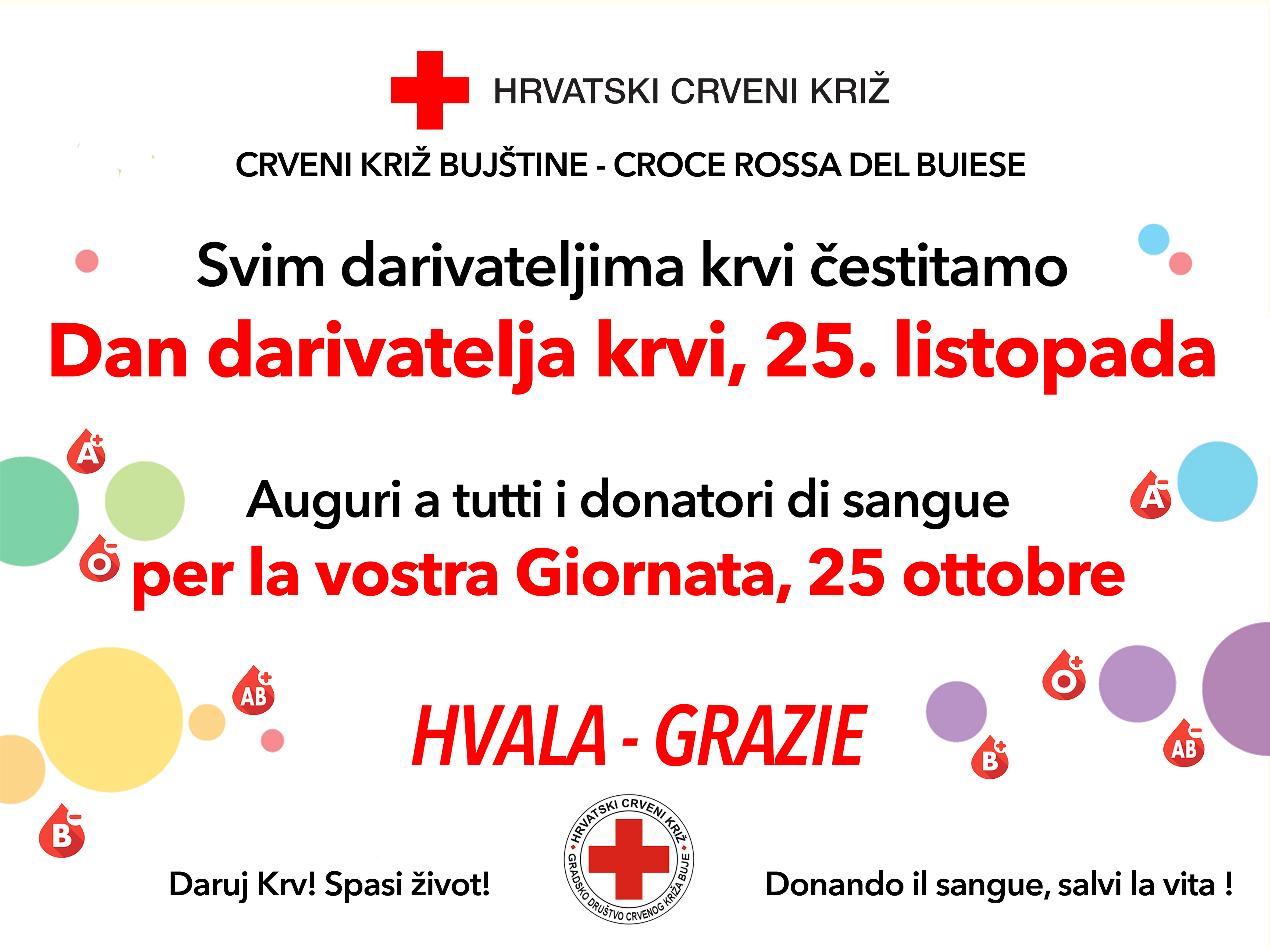 za medije jubilarni darivatelji krvi