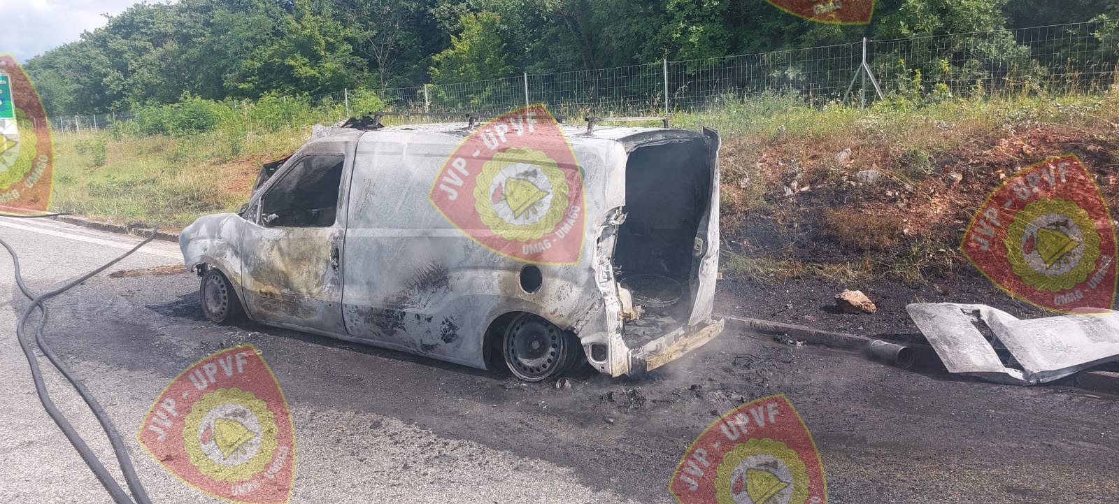 Požar vozila, Fiat, Istarski ipsilon, 11-06-2023- 1 (1)