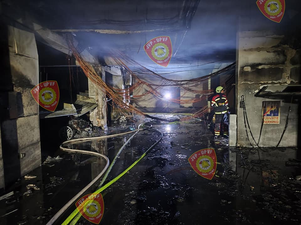 požar automobila u Novigradu, JVP UMAG