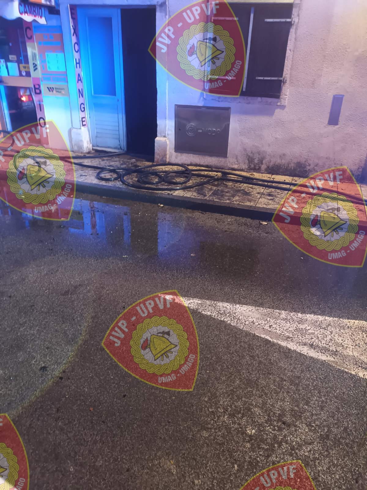 Požar stana u Umagu, vatrogasci 1, 5-2-2024