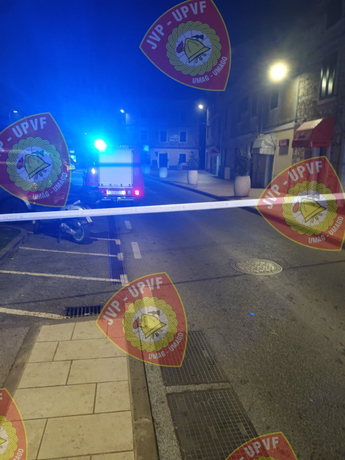 Požar stana u Umagu, vatrogasci 2, 5-2-2024