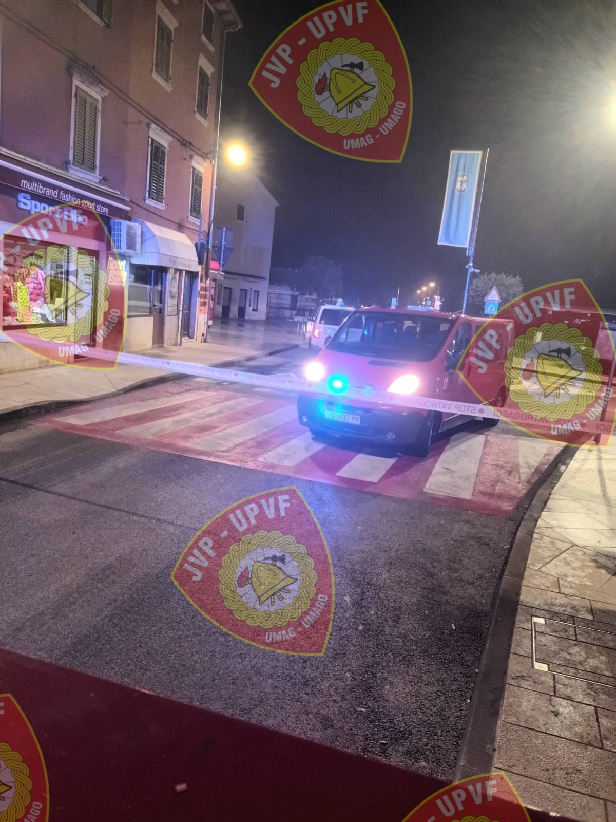 Požar stana u Umagu, vatrogasci, 5-2-2024jpg