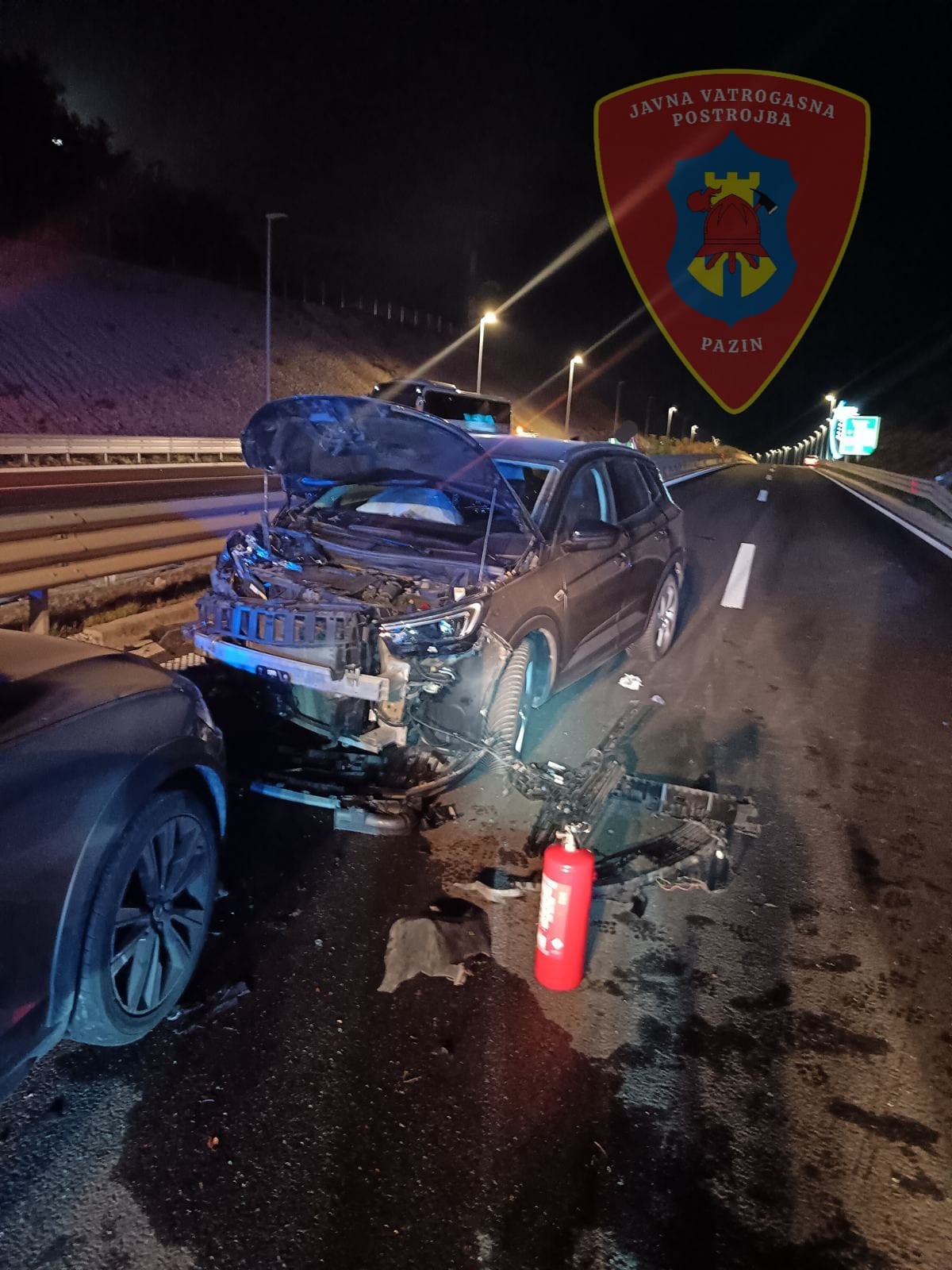 Vatrogasci Pazin -prometna nesreća2 16-08-24