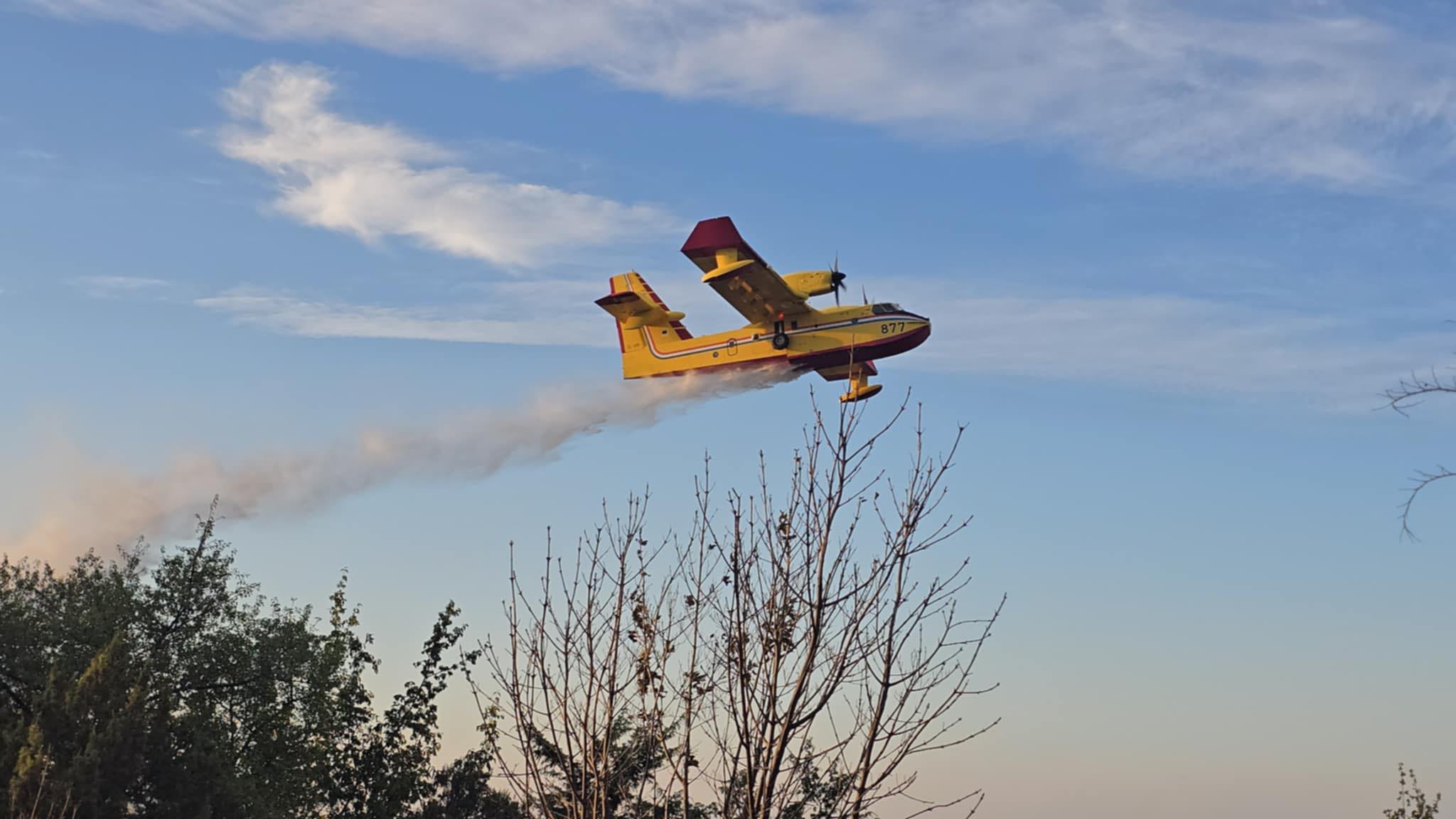Požar vatra Pula kanader