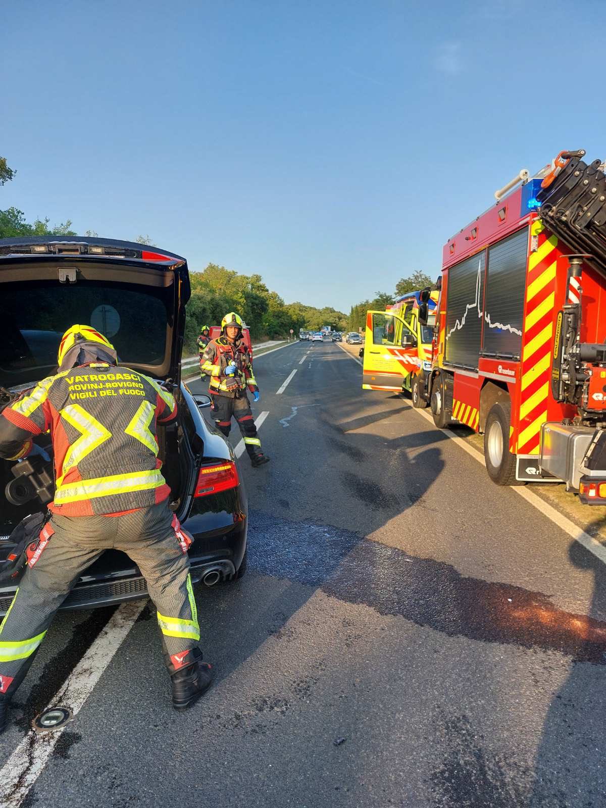 Vatrogasci Rovinj, prometna nesreća1 6-8-2025
