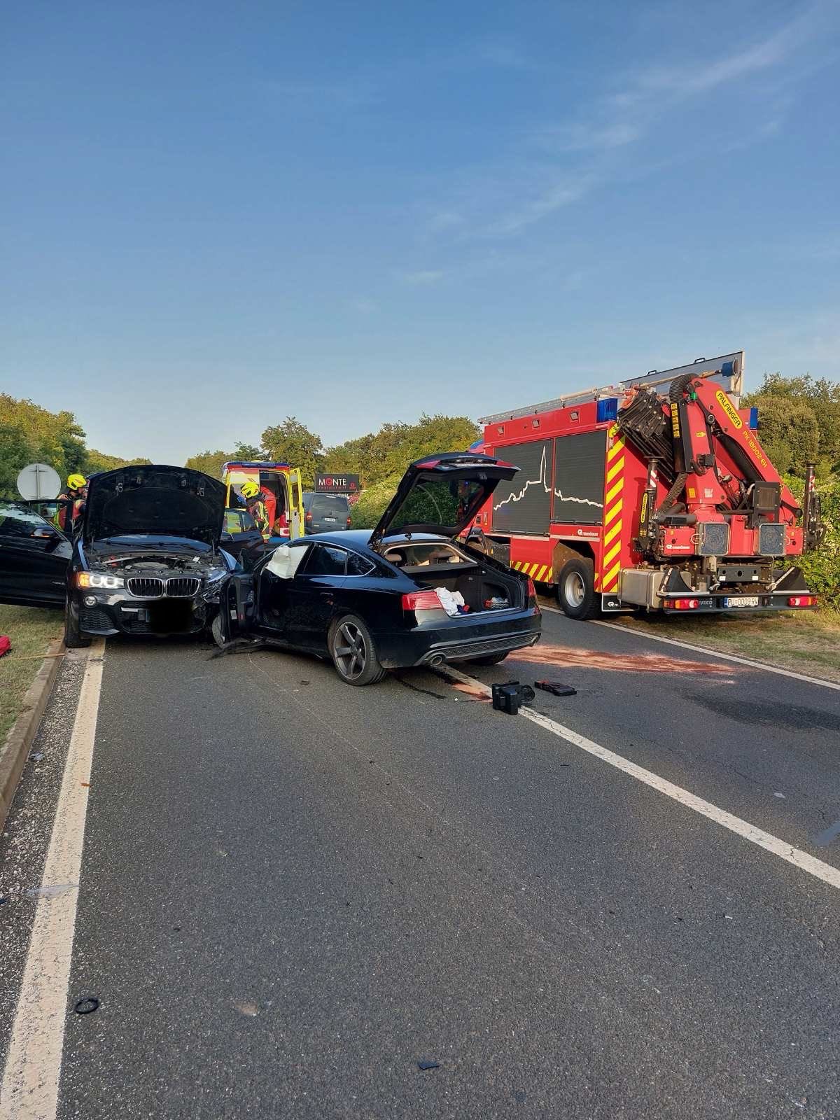 Vatrogasci Rovinj, prometna nesreća2 6-8-2025