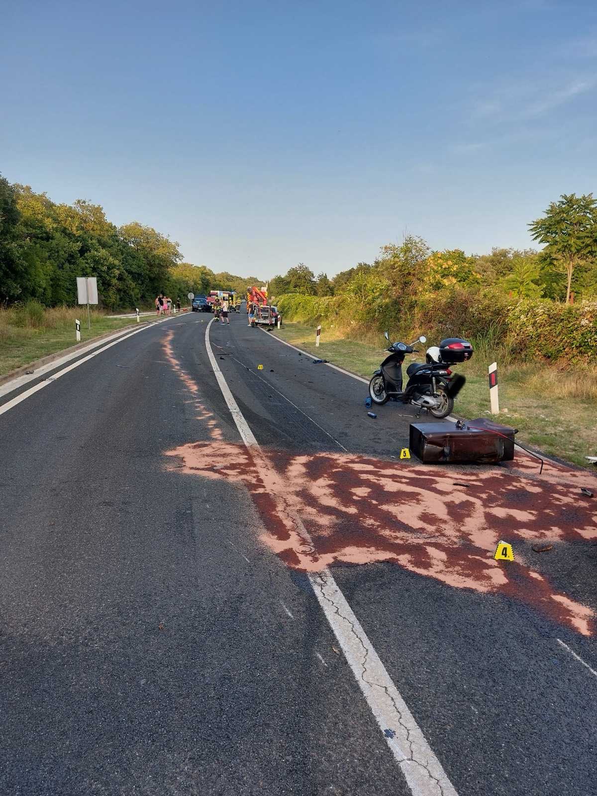 Vatrogasci Rovinj, prometna nesreća4 6-8-2025