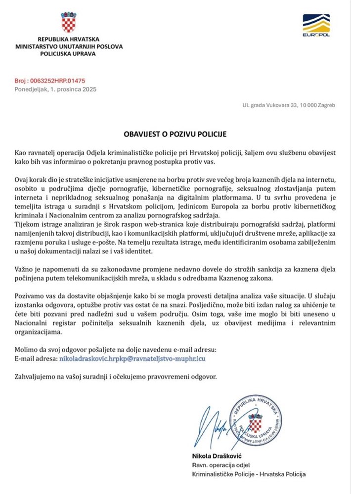 phishing - lažna policija