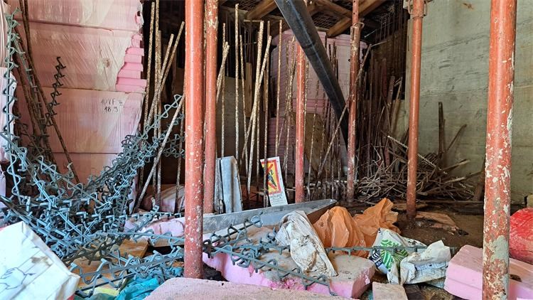 građevinska inspekcija traka, sru&scaron;ena kuća, radovi