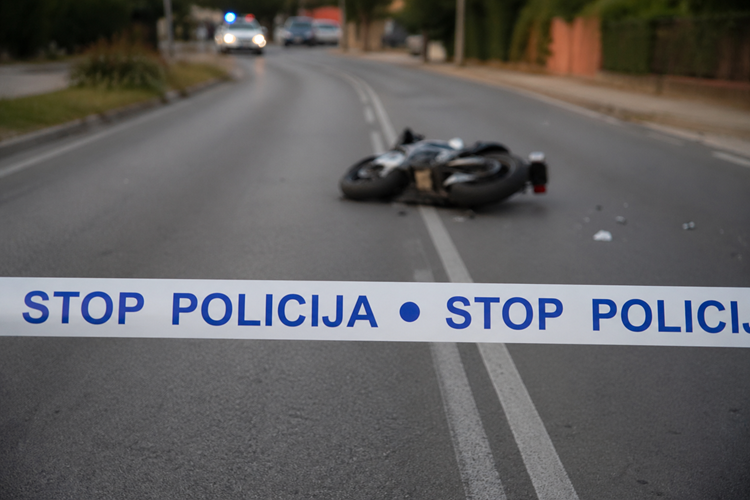 prometna nesreća, motocikl1