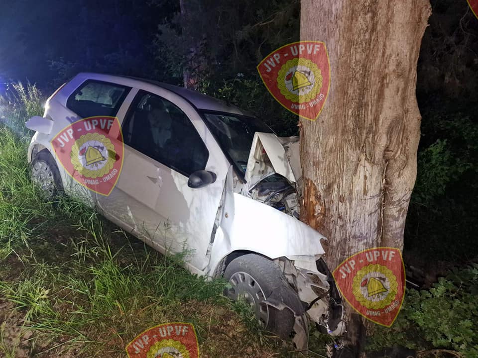 Grožnjan, vozilo udarilo u stablo, prometna nesreća