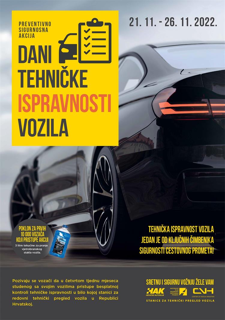 Dani tehničke ispravnosti vozila1 2022