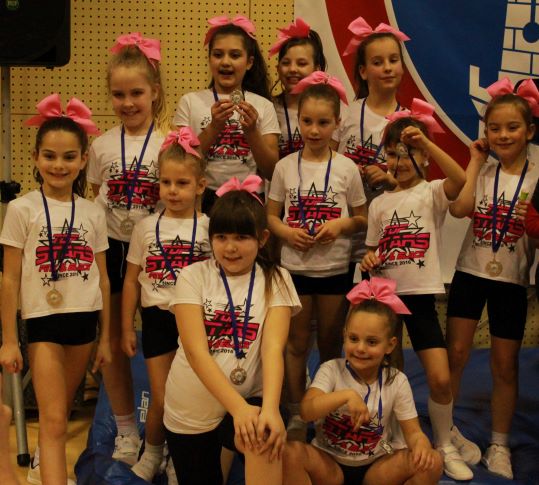 Tena i Top stars sa medaljama u Zagrebu, 12-02-2023