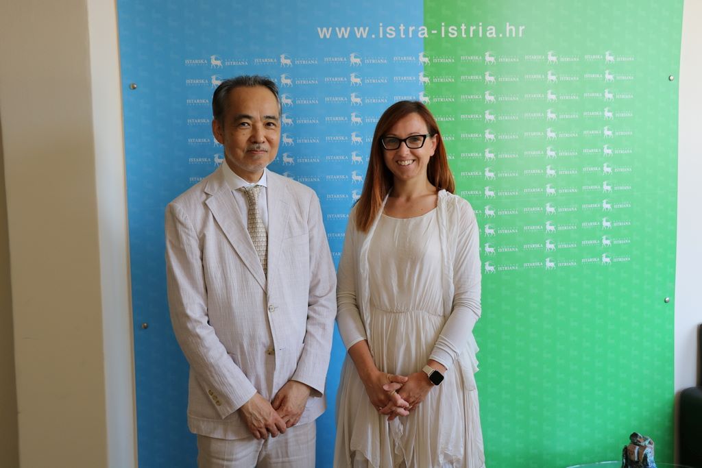 Jessica Acquavita upriličila prijem za novoimenovanog japanskog veleposlanika u RH, Nj- E- Isoa Masatu